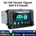 JUNSUN Octa Core Android 13 Autoradio 64GB GPS Für VW Golf 5 6 Bora EOS Jetta T5