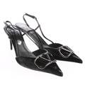 Slingbacks Valentino Schwarz 40 EUR Neu V-Logo