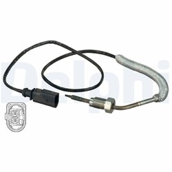Delphi Sensor Abgastemperatur für Skoda Roomster 2006-2010 Vorne Ts30089