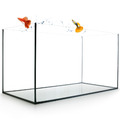 Aquarium Becken 80x35x40 cm rechteckig 112 L Glas Aquarienbecken 80