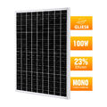 Solarmodul 12V Solarpanel 100W Solarzelle Mono Photovoltaik Wohnmobil Camping DE