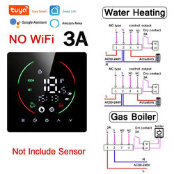 Raumthermostat LED WLAN Wifi LCD Digital Thermostat Fußbodenheizung Wandheizung