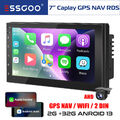 Android 13 7" Apple Carplay/Android Auto Autoradio 32G Touchscreen BT 2 DIN Kam