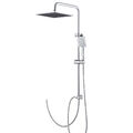 Edelstahl Duschsystem Duschset ohne Armatur Regendusche Komplettset Set
