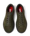 CAMPER Pelotas Soller K101003-003 Grüner Herren Sneaker aus Nubukleder