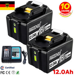 10X 18V 9000mAh Akku Für Makita BL1850 BL1830 BL1860B Led Anzeige/ Ladegerät LOT