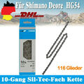 Für Shimano Kette CN-HG95 10Fach 116 Glieder DEORE XT XTR SLX HG-X Fahrrad Kette