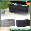 Auflagenbox Kunststoff Truhe Box Kissenbox Gerätetruhe Kiste Gartentruhe 90-420L