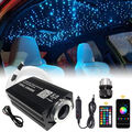 500 LED RGBW Sternenhimmel Auto Lichtfaser Glasfaser Optik Deckenleuchte APP 2M#