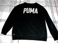 Puma Pulli Sweat Shirt schwarz Gr. 40 wie neu Langarm T-Shirt 