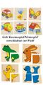 Goki Karemo verschiedene zur Auswahl ,Mein erstes Memory, Puzzle, Legespiel Holz