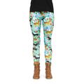 cosey - bedruckte bunte Leggins Leggings (Größe 34 - 44) - Design Dackel