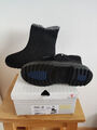 Damen - Winter Stiefelette,schwarz - Gr.39 EU - Weite K - Schurwollfutter