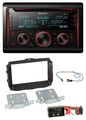 Pioneer 2DIN DAB MP3 Bluetooth USB CD Autoradio für Alfa Giulietta 940 Facelift