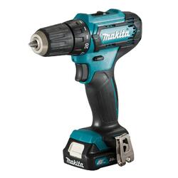 Makita DF333DSAE Akku Bohrschrauber 12 V + 2 Akkus 2,0 Ah + Ladegerät Akkubohrer