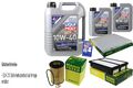 INSPEKTIONSKIT FILTER LIQUI MOLY ÖL 7L 10W-40 für Hyundai Tucson JM 2.0 CRDi