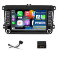 2+64GB Android 13 DAB+ Autoradio Carplay GPS Navi Für VW GOLF 5 6 Touran Polo 6R