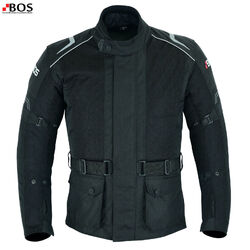 Neu Herren Motorradjacke mit Protektoren Motorrad Jacke Textiljacke Motorrad