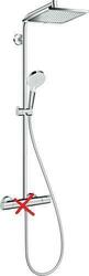 HANSGROHE Crometta E 240 1jet Showerpipe 27271000 Duschsystem - OHNE Thermostat 