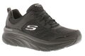 Skechers Damen-Turnschuhe D'lux Walker Infinit Schnürung schwarz UK-Größe