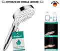 Hansgrohe Wassersparender Duschkopf Crometta, Sparduschkopf, 2 Strahlarten, Weiß