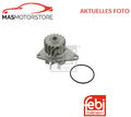 MOTOR KÜHLWASSERPUMPE WASSERPUMPE FEBI BILSTEIN 27410 P FÜR CITROËN C3 I,C4 I