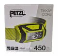 Petzl TIKKA CORE Stirnlampe Gelb Outdoor inkl. Akku 1250mAh - max. 450 Lumen NEU