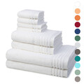 Vossen - Vienna Style Supersoft - 2 X Seif- 2 X Gäste- 2 X Dusch- 2 X Handtuch i