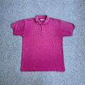 LACOSTE Herren Vintage Poloshirt Kurzarm Gr. L Polohemd Logo Polo A21509 Rosa