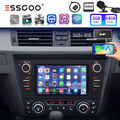 DAB+ Carplay Autoradio Android 13 Für BMW 3er E90 E91 E92 E93 2+64G GPS NAVI SWC