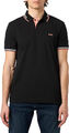 BOSS GREEN Paul Herren Schwarz Poloshirt Baumwolle Alltag T-Shirt 50506193-003N