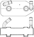 MAHLE Ölkühler, Automatikgetriebe  u.a. für AUDI, SEAT, SKODA, VW