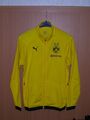 Puma BVB Poly Jacket Trainingsjacke Jacke Borussia Dortmund 2018/2019 Gr S Neu