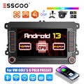 7" Autoradio 4+64G Carplay Android 13 GPS DSP KAM Für VW GOLF 5 6 Tiguan Touran