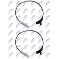 2x NTY ABS-SENSOR RADDREHZAL HINTEN BEIDSEITIG passend für BMW 3 Z3 | HCA-BM-022