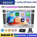 32G Android 13 Carplay Autoradio KAM Navi DAB+ Für Opel Corsa C D Astra H Zafira