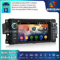 8-Kern Android 13 Autoradio GPS CarPlay für Jeep Compass Wrangler Chrysler Dodge