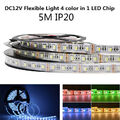 5M 10M 20M 12V LED Stripe Warmweiß Kaltweiss Dimmbar SMD 5050 2835 Streifen Band