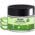 Chandni Natürliches Bio Aloevera Gel beruhigend 100% feuchtigkeitsspendend 200g