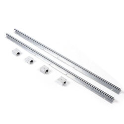 2pcs Sbr16 1500mm Linearführung Set Linearwelle Rail +4pcs Sbr16uu Lagerblock