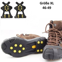 Anti-Rutsch Spikes Schuhe Schuhspikes Eiskrallen Schuhkrallen Gleitschutz 34-49