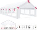 XXL 5x10 m PVC Bierzelt Zelt Pavillon Partyzelt Festzelt Vereinszelt Gartenzelt#