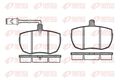 Bremsbelagsatz Scheibenbremse REMSA 0056.12 für FORD TRANSIT Bus TAL TAS TGL TWS