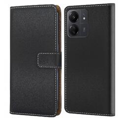 Handy Tasche Schutzhülle Book Case Flip Cover Wallet Etui Handy Hülle Schwarz✅Für iPhone ✅Für Samsung Galaxy✅Für Huawei ✅Für Xiaomi✅