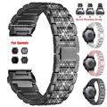 Für Garmin Fenix 8 E 7 7X 6 6X 5 5X Epix Pro 945 Quick Fit Bling Metall Armband