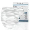 SCHÜTTE White Wave WC-Sitz Toilettensitz - Duroplast - weiß - mit Motiv