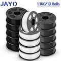 JAYO 10KG PLA PETG PLA+ Matt SILK ABS ASA TPU 1,75mm 3D Drucker Filament 1,1KG