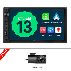 UA13 Android 13 7" IPS Touchscreen Doppel 2DIN Autoradio GPS Navi CarPlay FM RDS