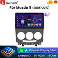 Android 13 Carplay Autoradio Für Mazda 5 CR19 2005-2010 GPS NAVI DSP DAB+ 6+128G