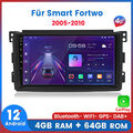 Für Smart Fortwo 451 2005-2010 Android12.0 4+64G Autoradio GPS Navi Carplay DAB+